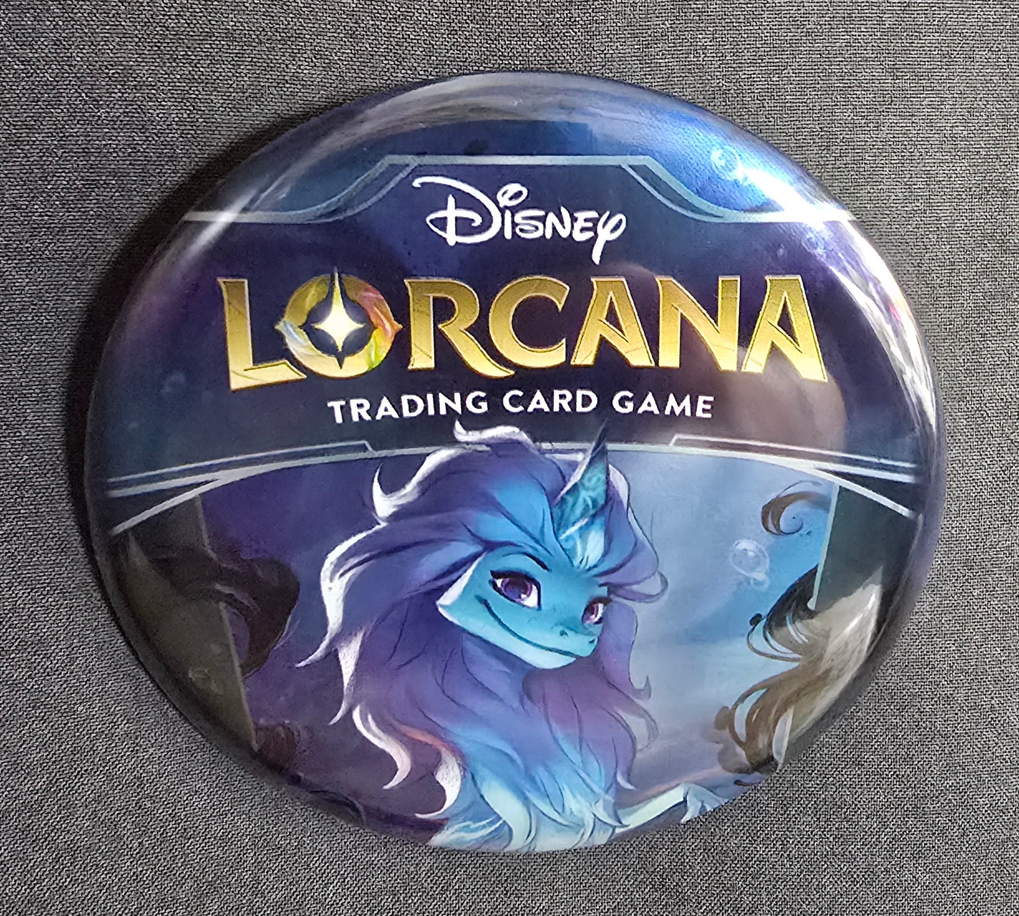 Lorcana Up Cycled Packaging Button