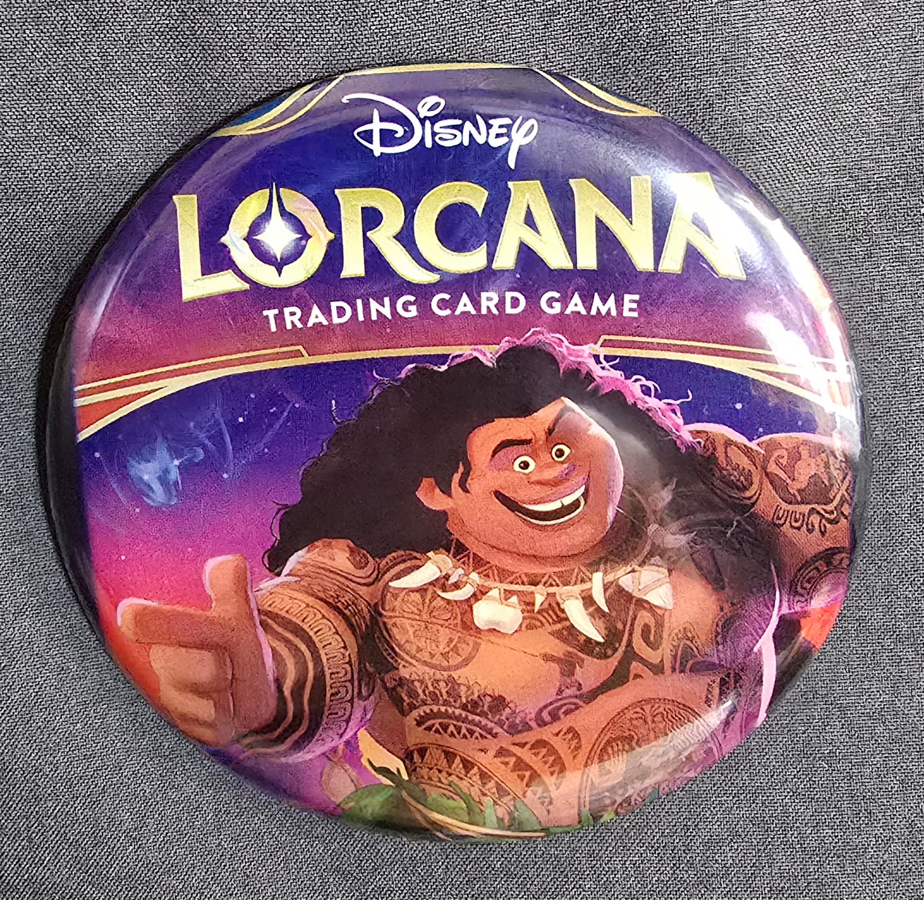 Lorcana Up Cycled Packaging Button