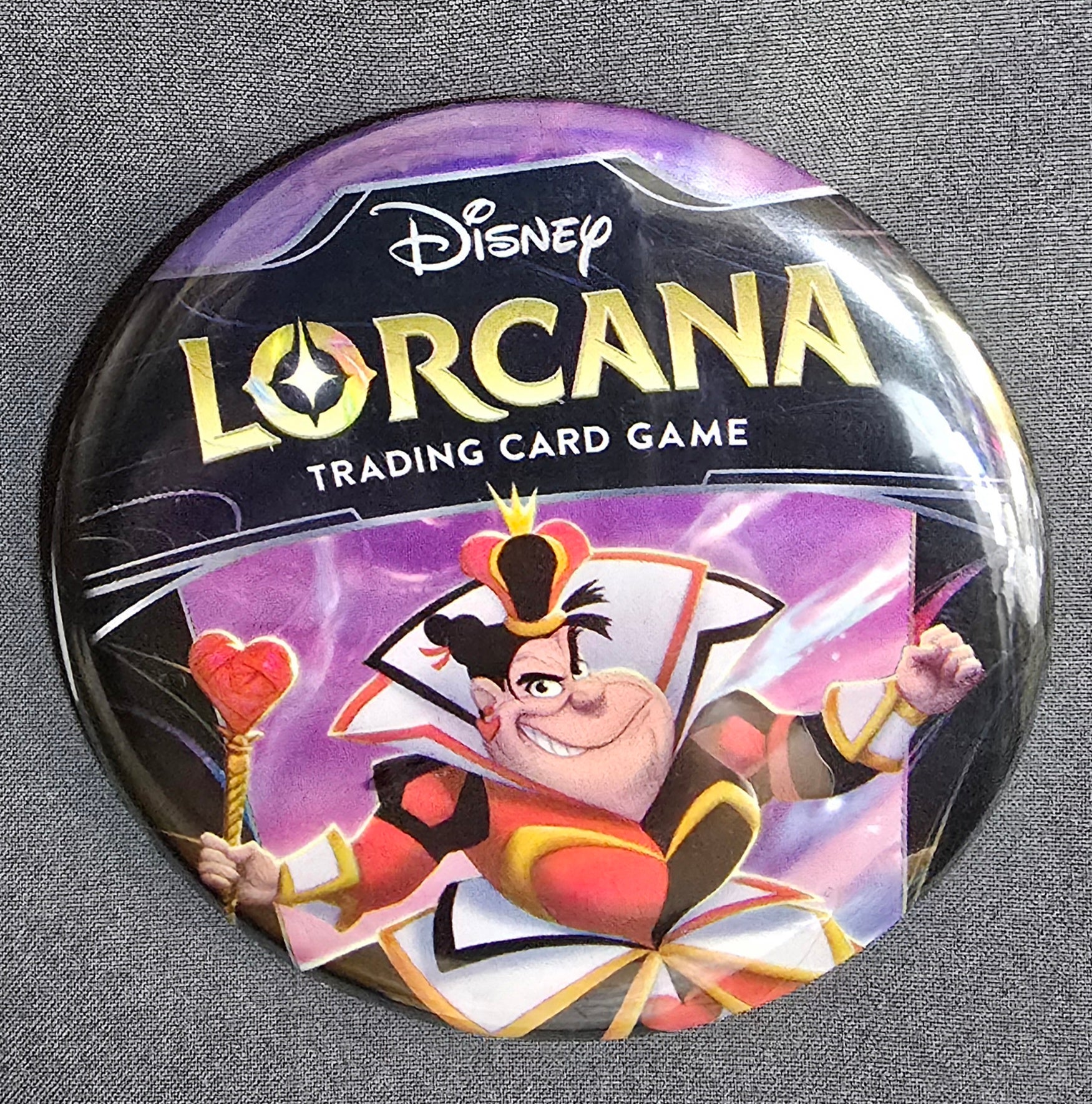 Lorcana Up Cycled Packaging Button