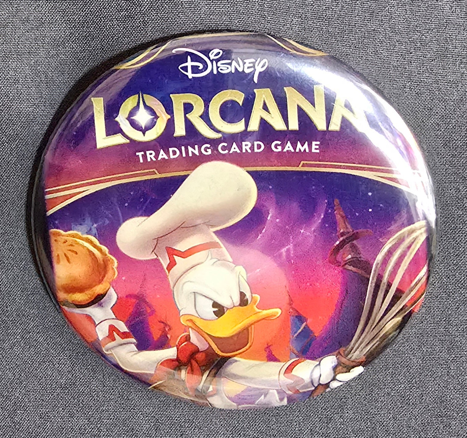 Lorcana Up Cycled Packaging Button