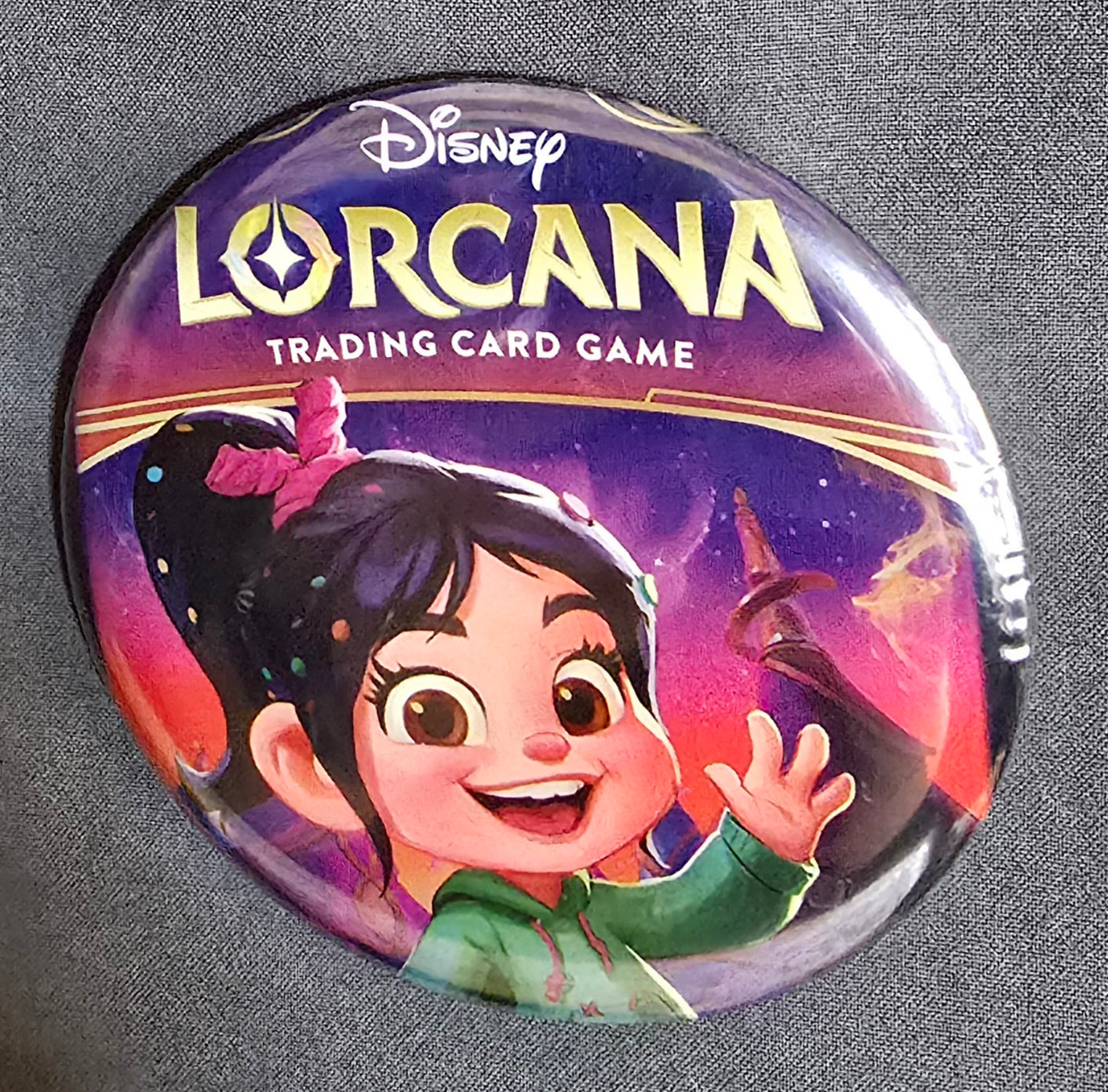 Lorcana Up Cycled Packaging Button
