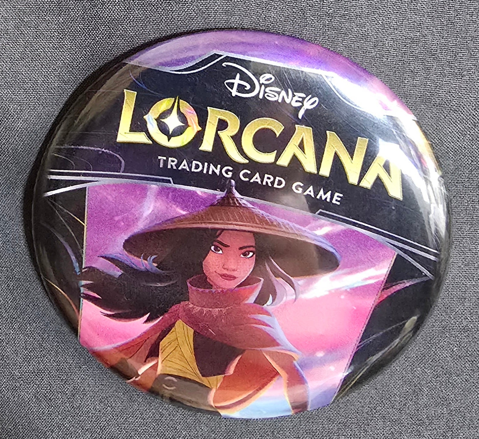 Lorcana Up Cycled Packaging Button