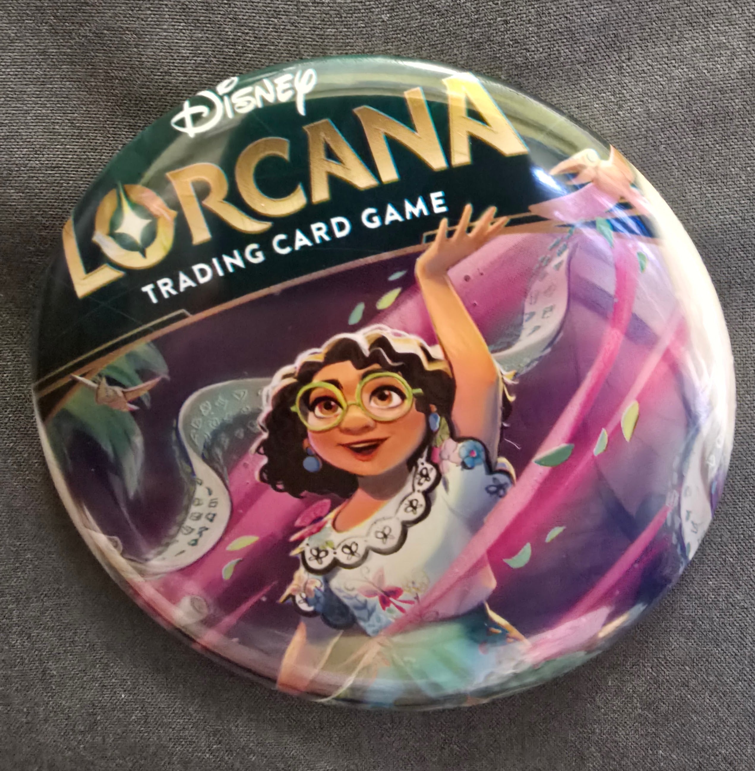 Lorcana Up Cycled Packaging Button